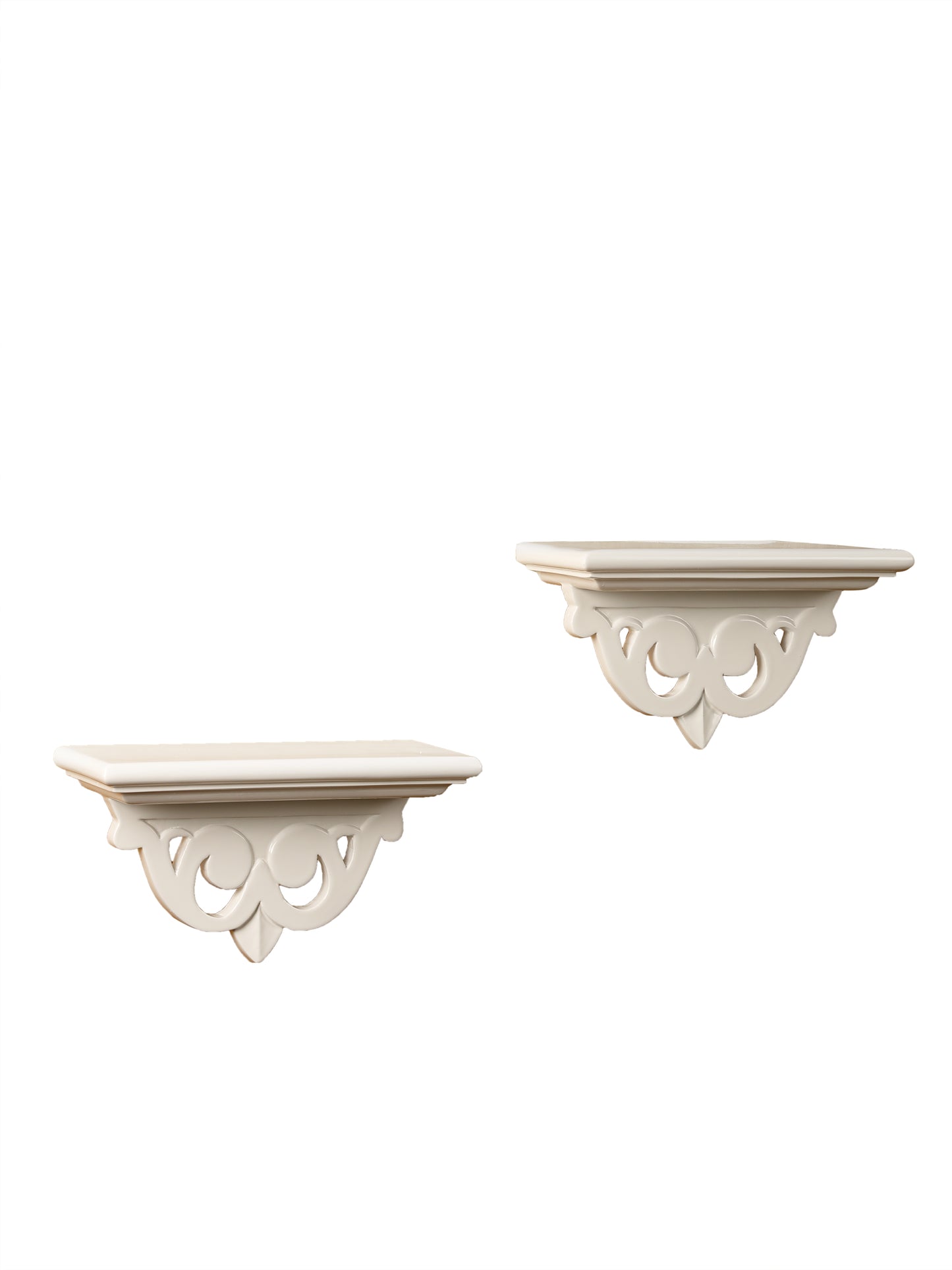 AM Wooden Wall Brackets (White)