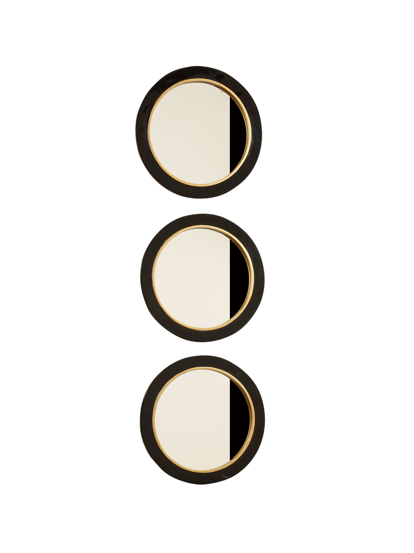 AM Black & Gold Mirrors
