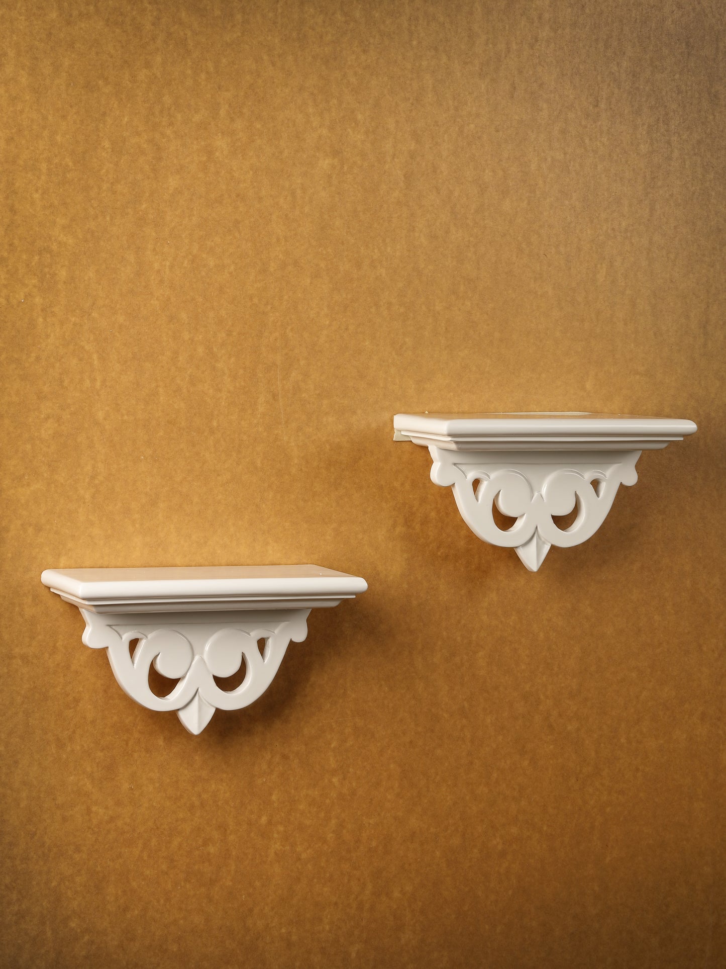 AM Wooden Wall Brackets (White)