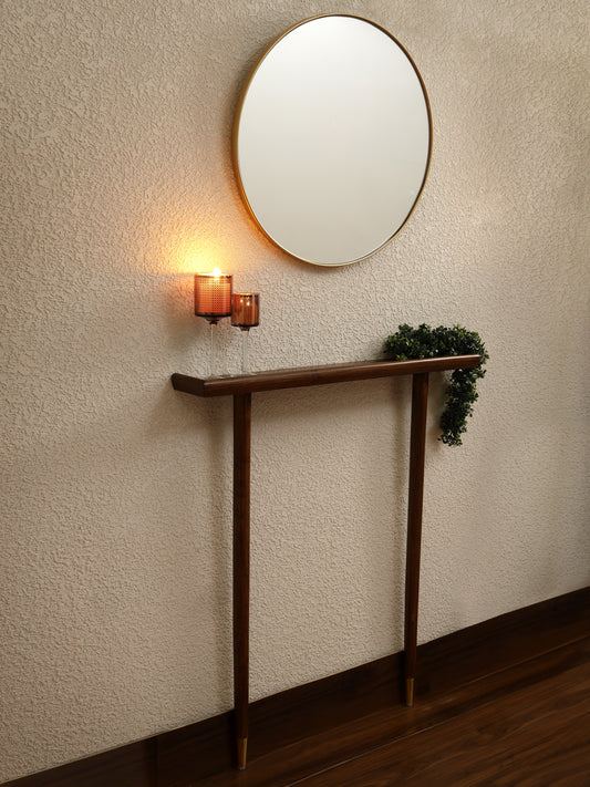 AM Wall Console with Mirror
