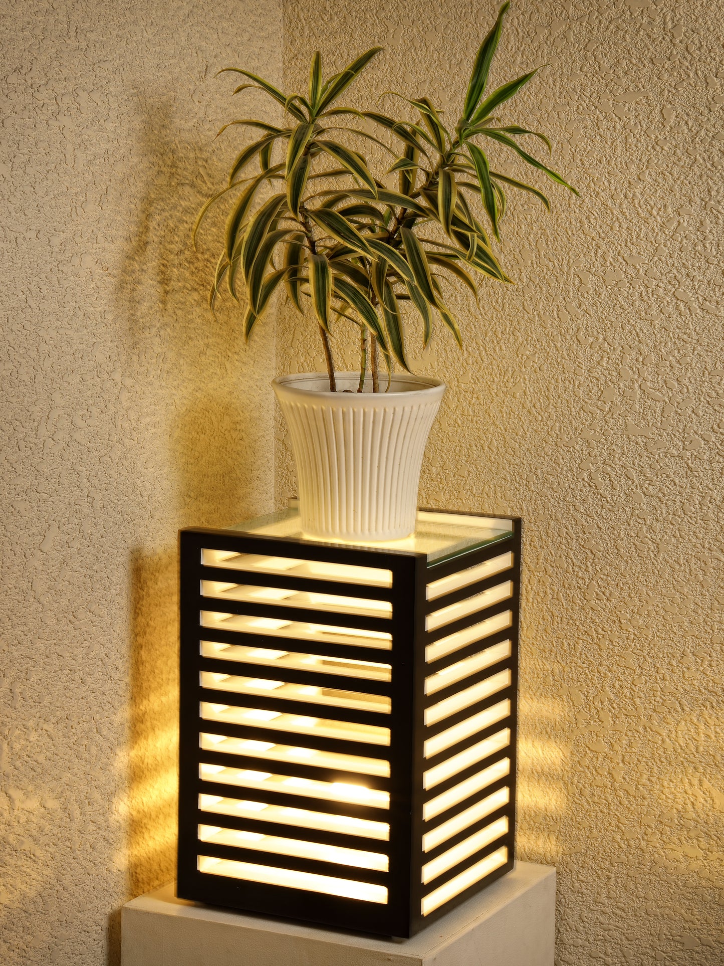 AM Planter with light