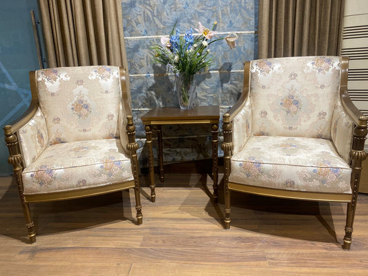 AM 2024 Carved Sofa Chairs