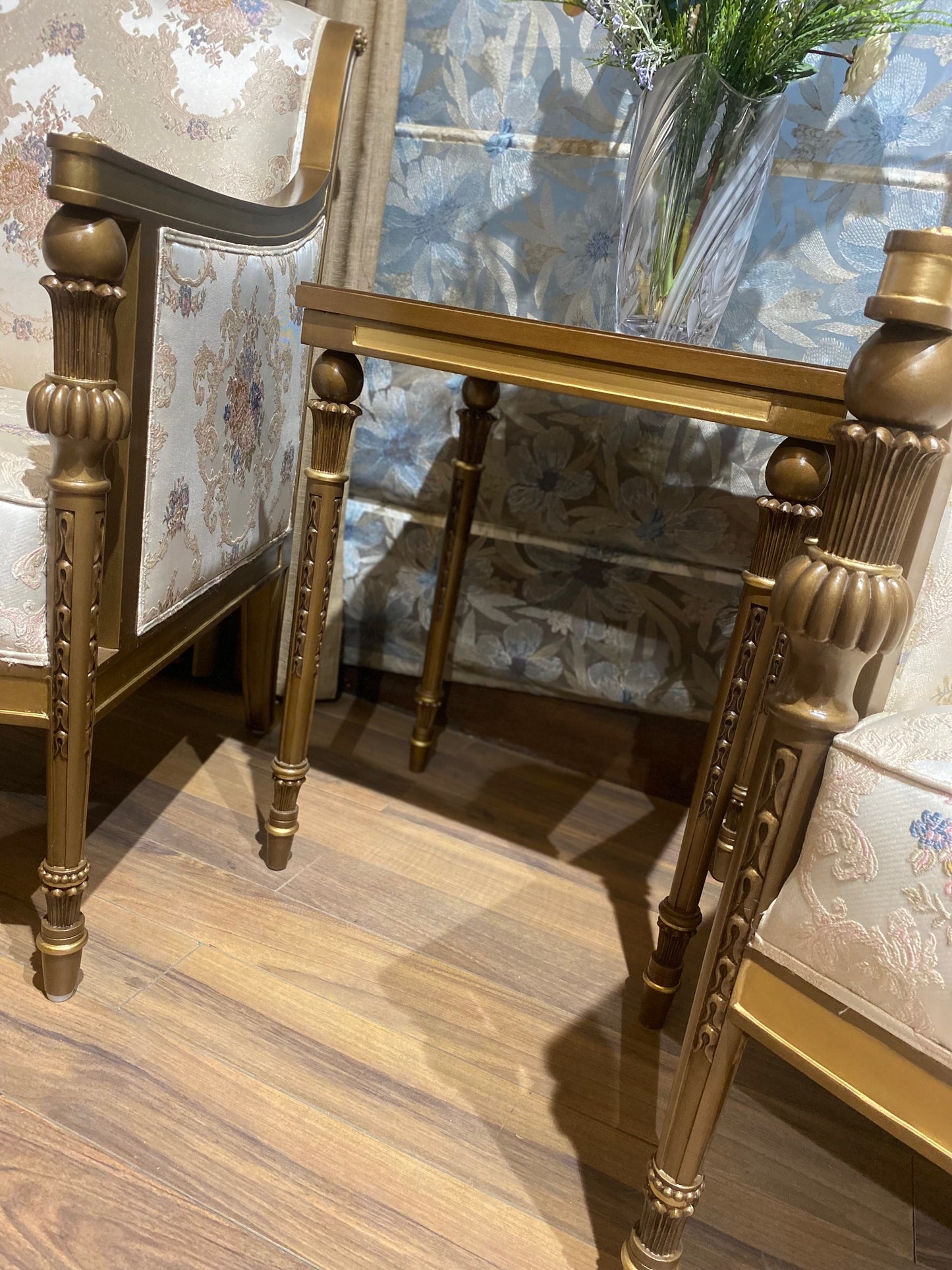 AM 2024 Carved Sofa Chairs