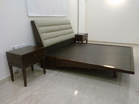 AM Custom made bed and side tables
